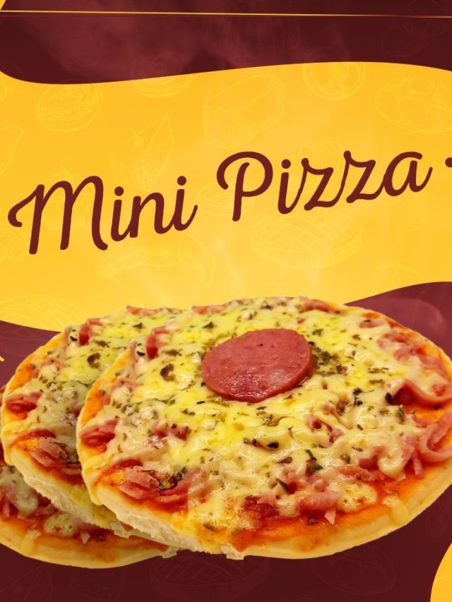 Mini pizza para vender (renda extra)